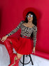 Tops "SAVANNA MIX VD1803" - LEOPARDA